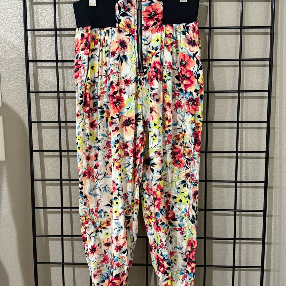 Material Girl Red and Pink Track Pants